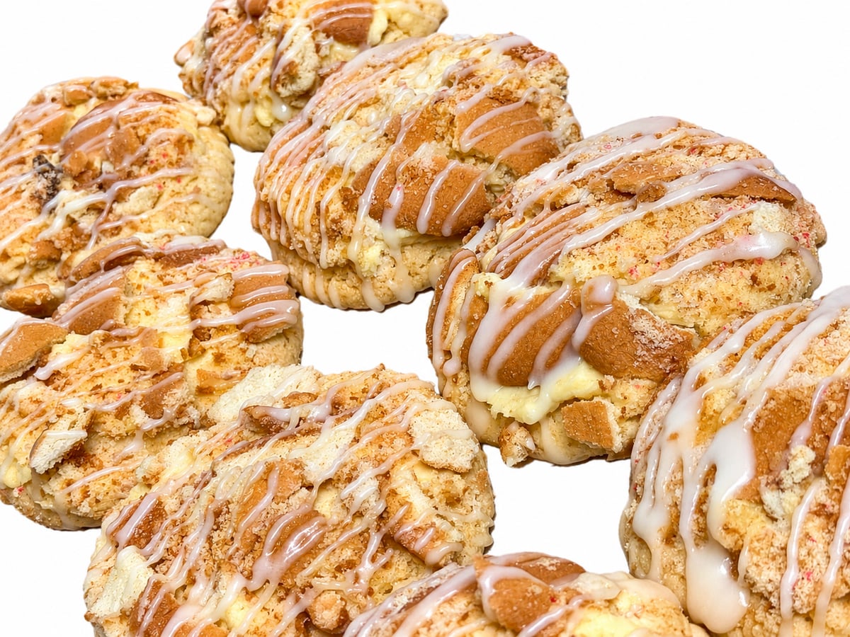 Banana pudding deluxe cookies